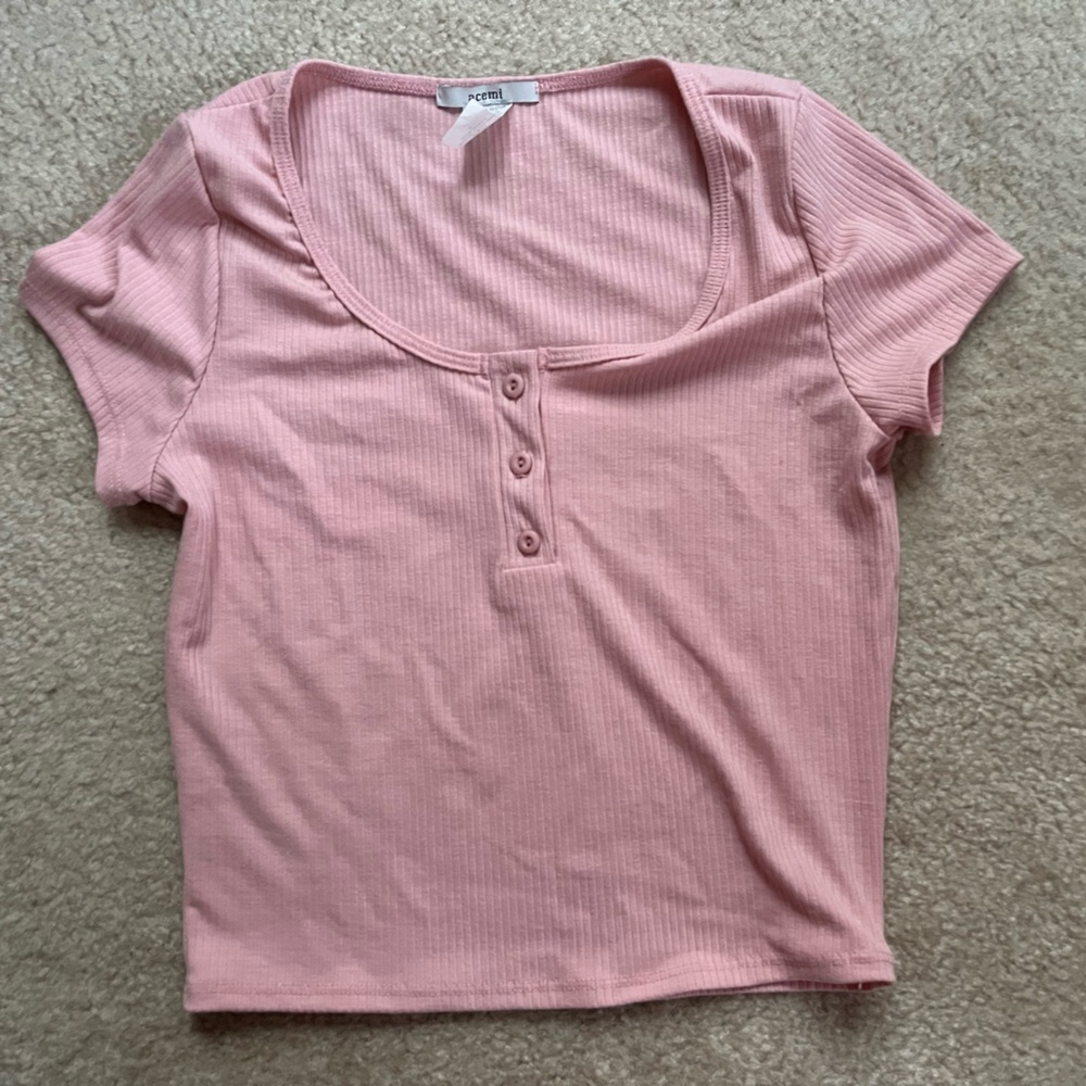 Acemi Pink Top NWOT Size M